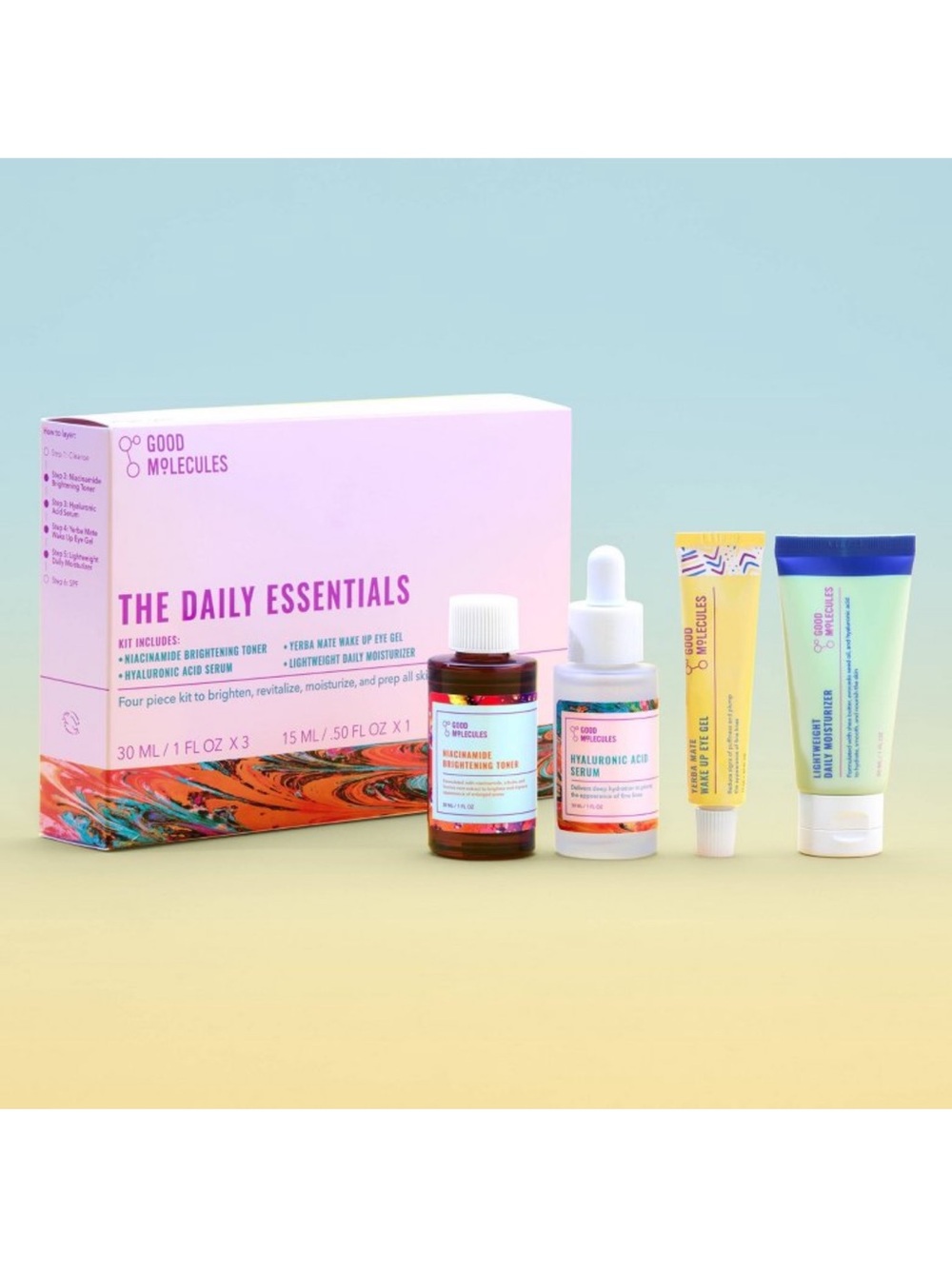 Good Molecules The Daily Essentials
Skincare Sets